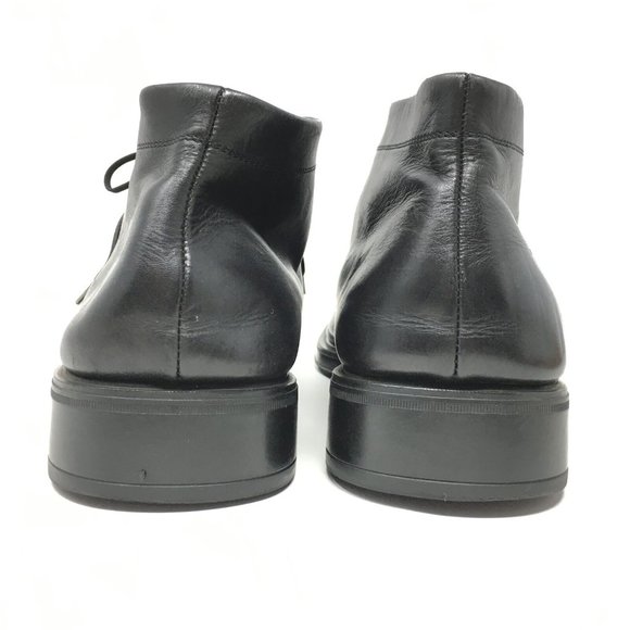 Salvatore Ferragamo Chukka Boots Size 11 2E Black main image 5